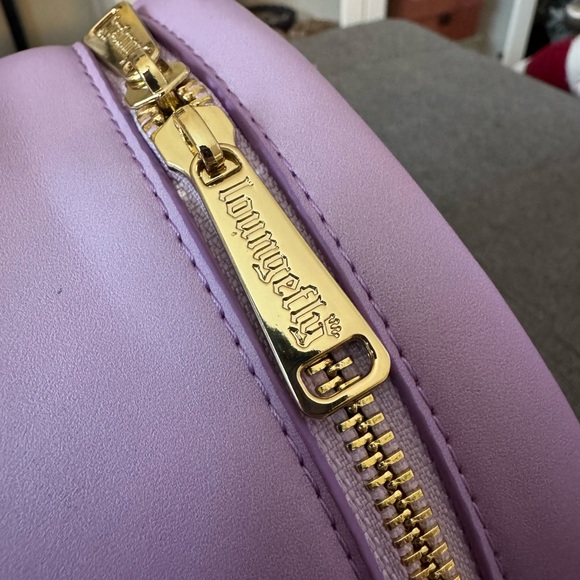 ⚡️SOLD⚡️ Disney Loungefly Purple Lilo & Stitch Backpack & Wallet Set - Picture 10 of 11